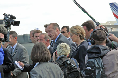 Jacques CHIRAC et Michèle ALLIOT-MARIE