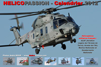 Calendrier 2012 - H&eacute;licoipt&egrave;res militaires fran&ccedil;ais