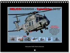 Calendrier 2012 - H&eacute;licoipt&egrave;res militaires fran&ccedil;ais