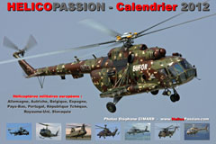 Calendrier 2012 - H&eacute;licopt&egrave;res militaires europ&eacute;ens