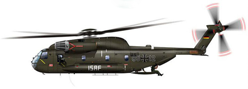 H&eacute;licopt&egrave;re CH53GS en Afghanistan