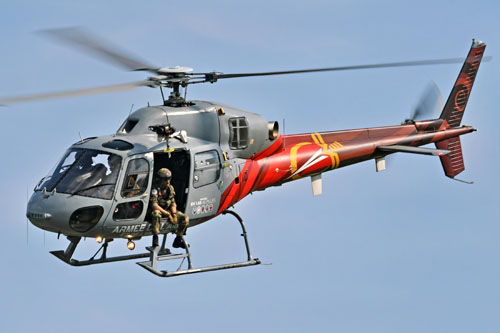 Hélicoptère Fennec Armée Air France