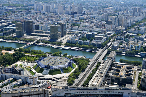 Bercy et la Bibliothèque de France – François-Mitterrand