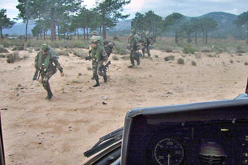 Retour de mission des commandos