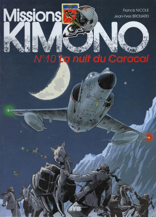 BD Missions Kimono, la nuit du Caracal