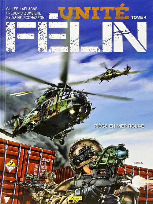 BD Unité Félin - Piège en Mer Rouge