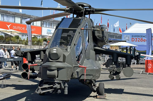 Hélicoptère d'attaque AW249 du constructeur LEONARDO (AGUSTA WESTLAND)