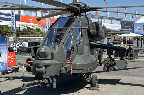 Hélicoptère d'attaque AW249 du constructeur LEONARDO (AGUSTA WESTLAND)