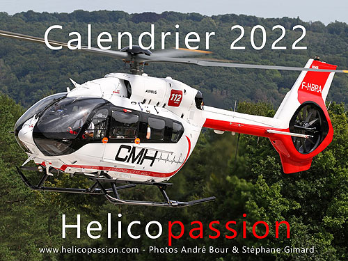 Calendrier 2022 HELICO PASSION