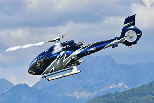 Hélicoptère EC130 I-NWSE Air Panarea