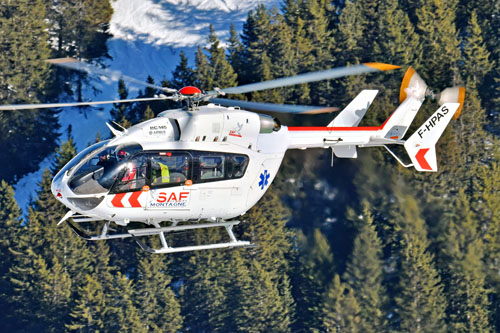 Hélicoptère EC145 F-HPAS, SAF Secours Montagne