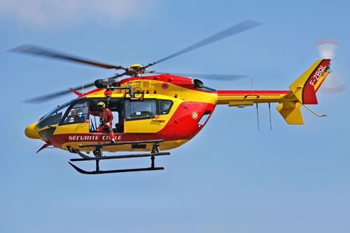 Hélicoptère EC145 Sécurité Civile France
