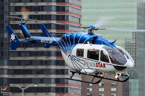Hélicoptère EC145 N61UP de PennStar