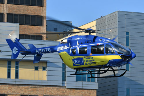 Hélicoptère EC145 N911TG AEROMED