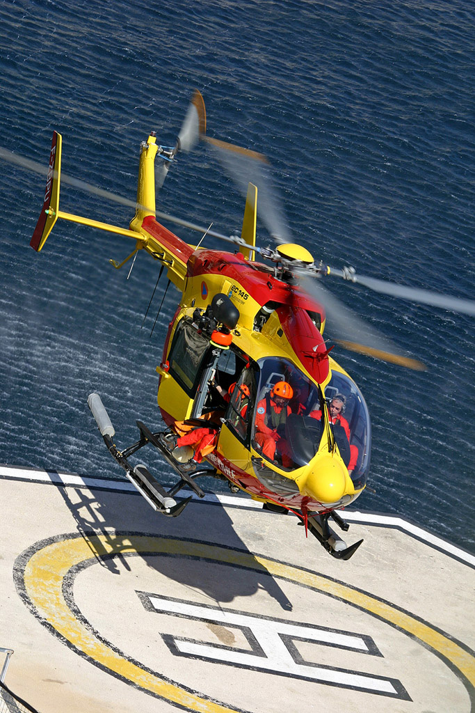 Hélicoptère SRB Eurocopter EC145 Sécurité Civile Super Scale