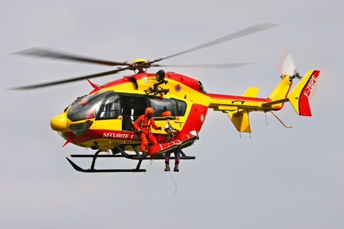 Hélicoptère EC145 Sécurité Civile France