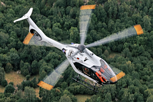 Prototype H140 D-HEEY en vol