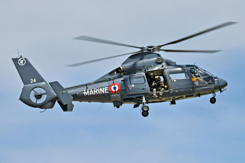 Hélicoptère Dauphin Marine France