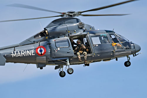 Hélicoptère Dauphin Marine France