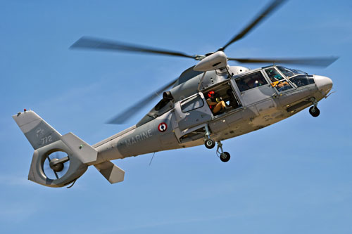 Hélicoptère Dauphin Marine France