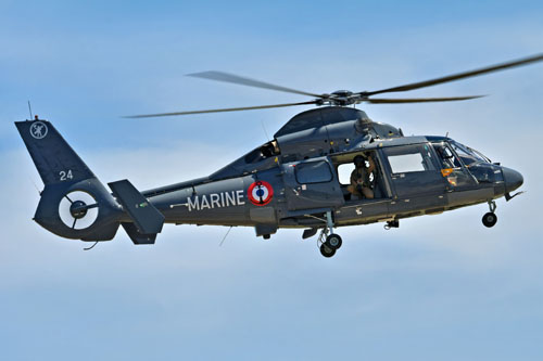 Hélicoptère Dauphin Marine France