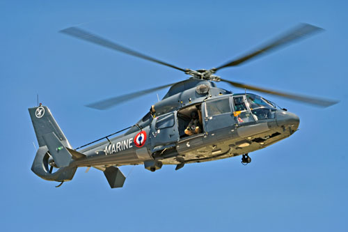 Hélicoptère Dauphin Marine France