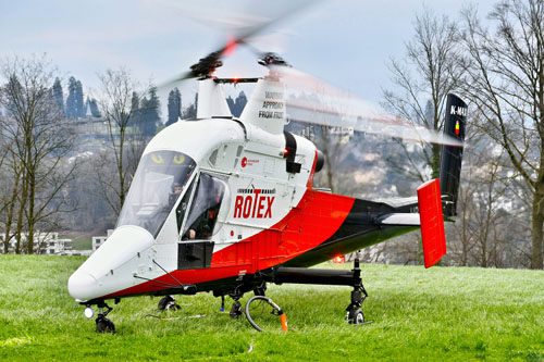 Hélicoptère K1200 KMAX HB-ZGK de ROTEX Helicopter, Suisse