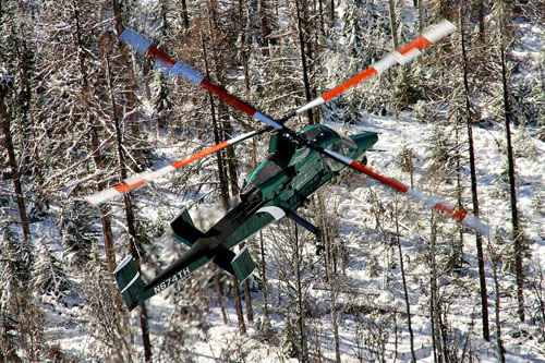 Hélicoptère K1200 KMAX N674TH de TIMBERLINE HELICOPTERS, USA