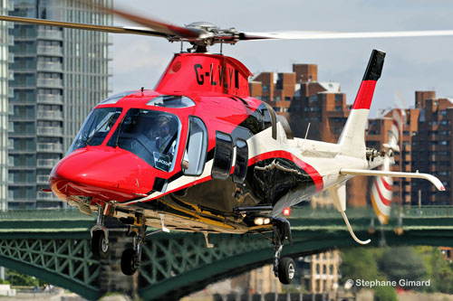 Hélicoptère AW109S Grand G-LVLY