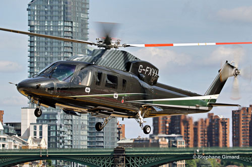 Hélicoptère S76 G-FXVA