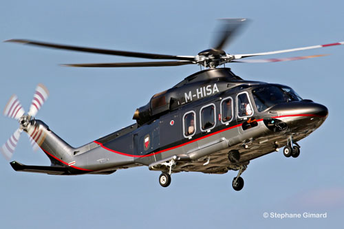 Hélicoptère AW139 M-HISA
