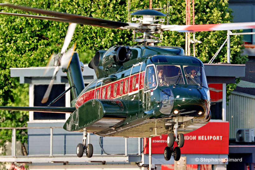 Hélicoptère S92 G-FXCT
