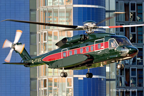 Hélicoptère S92 G-FXCT