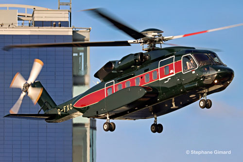 Hélicoptère S92 G-FXCT
