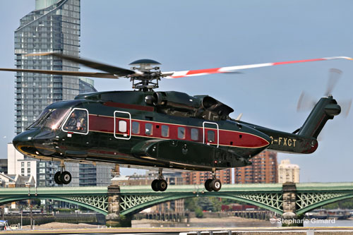 Hélicoptère S92 G-FXCT