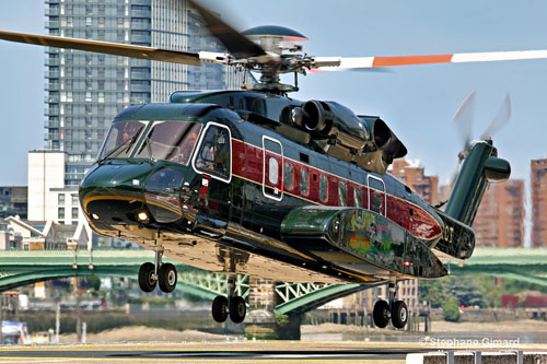 Hélicoptère S92 G-FXCT