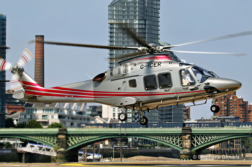 Hélicoptère AW169 Grand G-ICER
