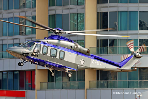 Hélicoptère AW139 G-DVII