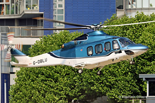 Hélicoptère AW139 G-DBLU