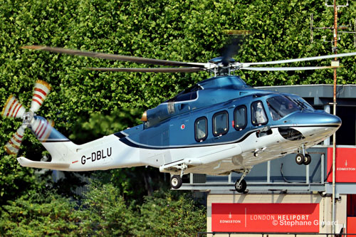 Hélicoptère AW139 G-DBLU