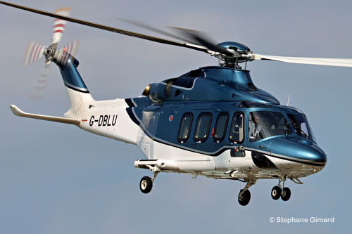 Hélicoptère AW139 G-DBLU