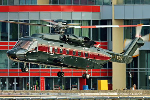 Hélicoptère S92 G-FXCT