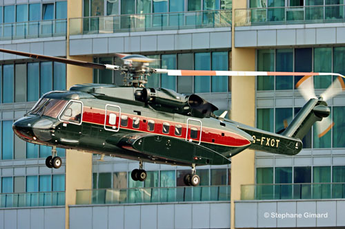 Hélicoptère S92 G-FXCT
