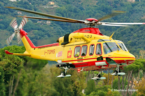 Hélicoptère de secours AW139 Pegaso 3 I-TOMS