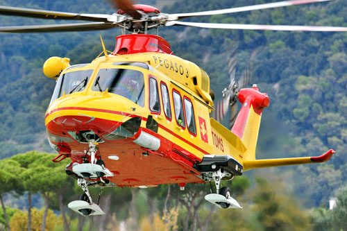 Hélicoptère de secours AW139 Pegaso 3 I-TOMS