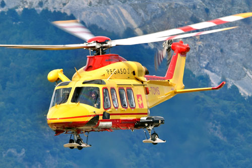 Hélicoptère de secours AW139 Pegaso 3 I-TOMS