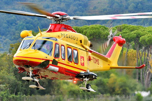 Hélicoptère de secours AW139 Pegaso 3 I-TOMS