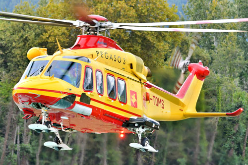 Hélicoptère de secours AW139 Pegaso 3 I-TOMS