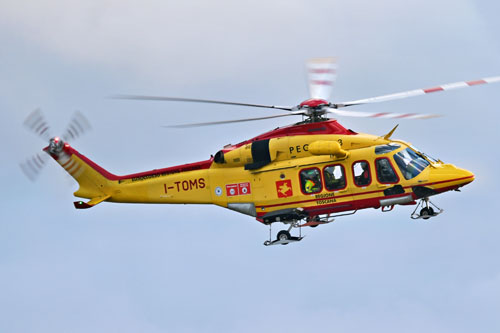 Hélicoptère de secours AW139 Pegaso 3 I-TOMS