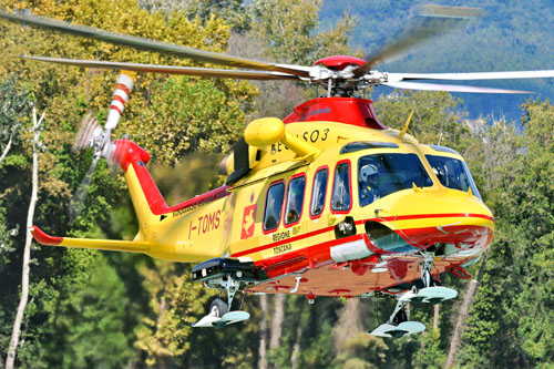 Hélicoptère de secours AW139 Pegaso 3 I-TOMS